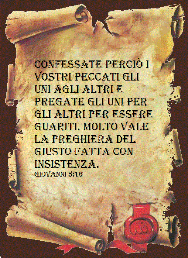 tataelela58's tweet photo. CONFESSATE PERCIÒ I VOSTRI PECCATI GLI UNI AGLI ALTRI.... https://t.co/xt2vX0cHPI