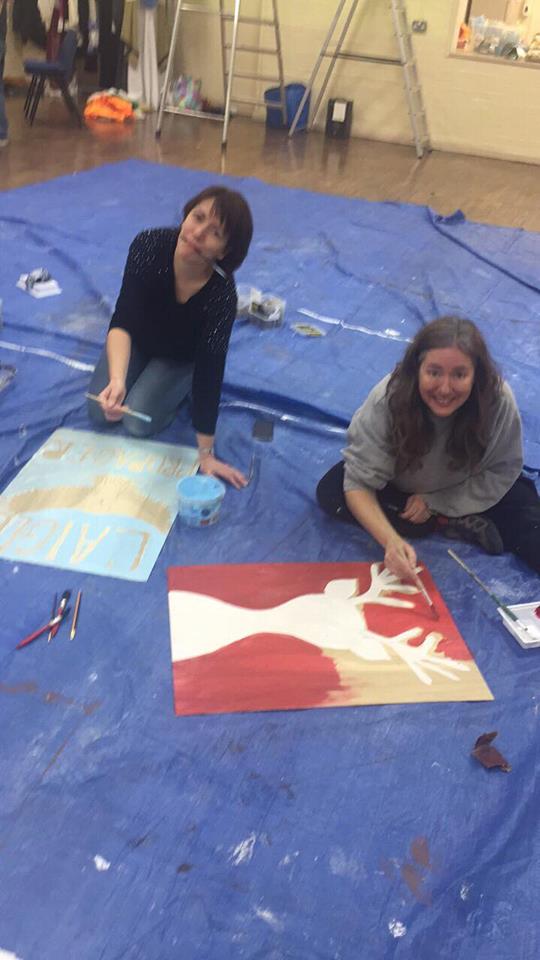 GroupEightTC's tweet photo. #Panto Set Build progressing well for The Three Musketeers Tickets at https://t.co/YLgen5m4dk @NrthmptonEvents @WhatsOnNthants @Northantsuk https://t.co/C0cdqGuR3Z