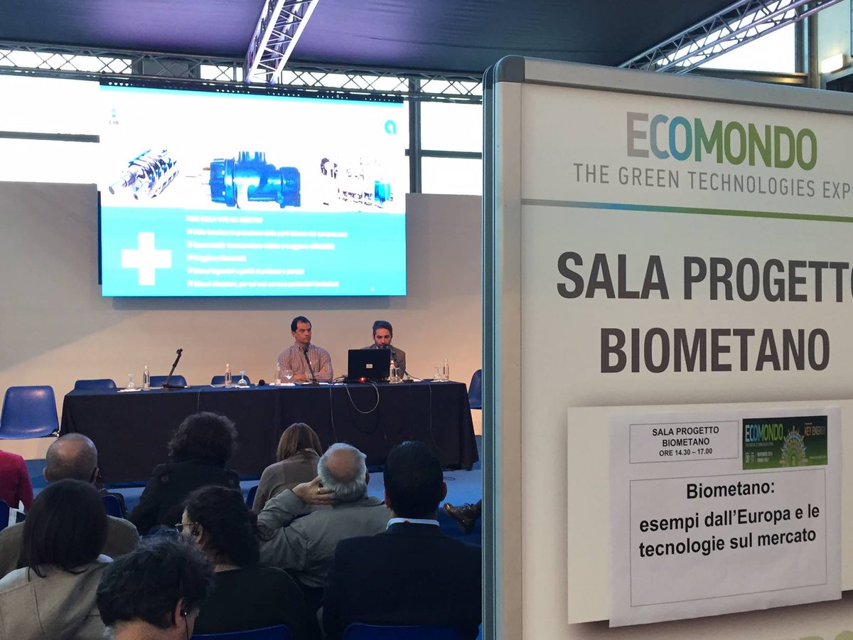 adicompspa's tweet image. Thanks to @consorziobiogas for inviting us to make a speech for #workshopontechnology #biomethane facebook.com/adicompsrl/pho… @Ecomondo