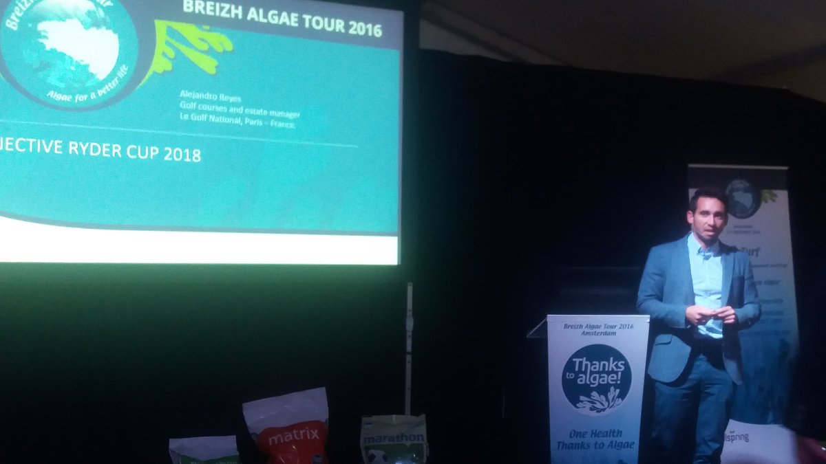 ErikvanWijhe's tweet photo. A big hand for @Reyes_golf Great presentation at #BAT2016 Magnificant job preparing @legolfnational @rydercup 2018 https://t.co/WL725qBOqh