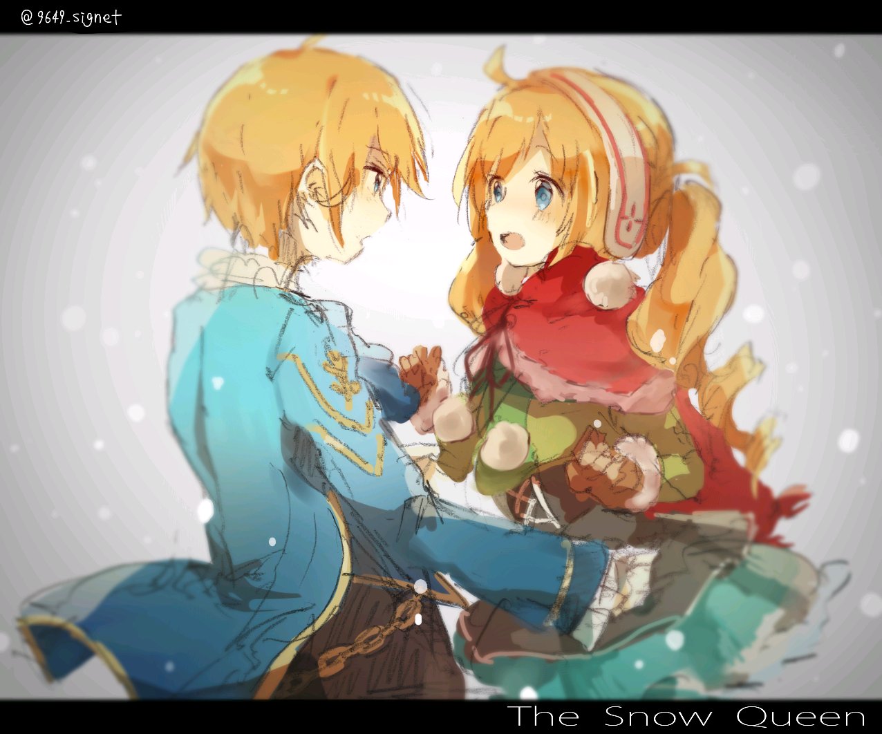 抹茶ラムネ カイとゲルダ可愛い ʃ グリムノーツ 抹茶ラムネ カイとゲルダ可愛い ʃ グリムノーツ
