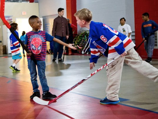 #CJR 08 team spends a great day with kids <a href="/InspiricaCT/">InspiricaCT</a> #funfriday <a href="/NYRangers/">New York Rangers</a> <a href="/juniorrangers/">Junior Rangers</a> <a href="/GFloorball/">Generation Floorball</a>