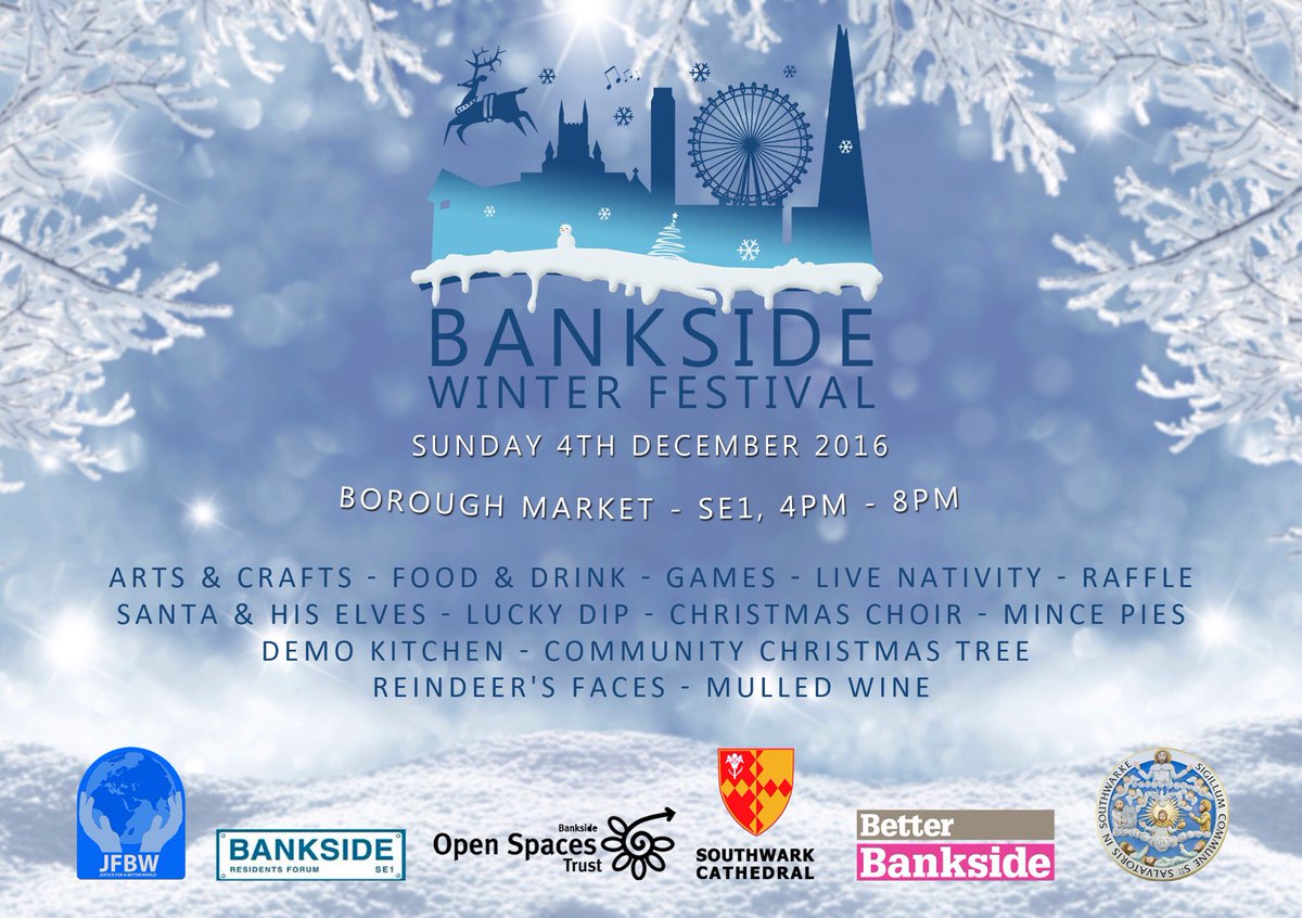 <a href="/se1parents/">Se1parents</a> join your neighbours &amp; friends this Xmas to celebrate the beauty of Bankside at the Bankside Winter Festival. Don't miss Santa!