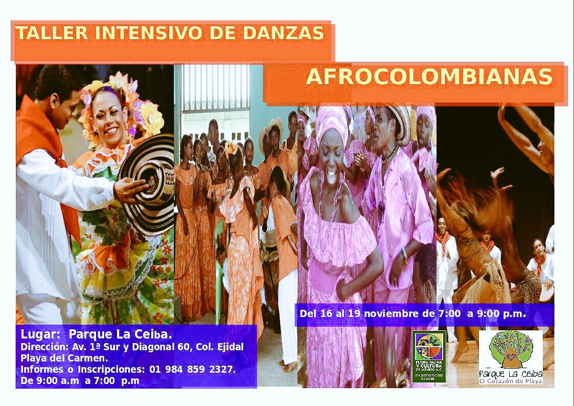 Ya te inscribiste??? Esta semana! 4 días.... intensivo.... baila y libérate del estrés, #Bienestar en #ParqueLaCeiba #Danza