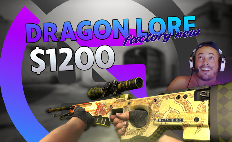 SkinsGambling's tweet photo. We are delighted to offer you guys, in partnership with @Kikettestar, a beautiful Dragon Lore !
Join the giveaway: https://t.co/vrOimbOUfL https://t.co/y2k6SXAa2k