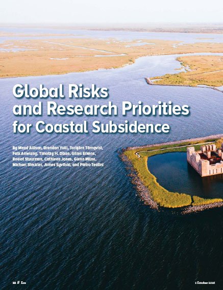 New paper: Global Risks and Research Priorities for Coastal Subsidence eos.org/features/globa…