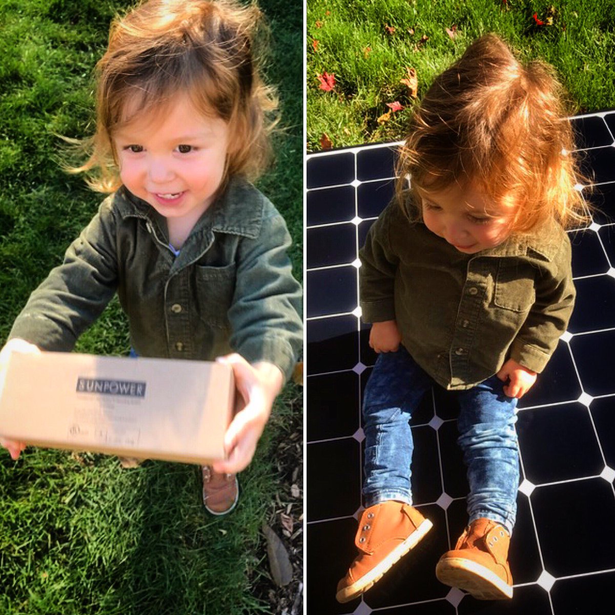 EvokeSolar's tweet photo. And local installs means Zealand gets to come visit and help out. #gosolar #solarkids #lehighvalleysolar #solar #sunpower https://t.co/gDFCS8jlM6