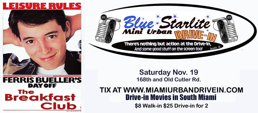 TheBlueStarlite's tweet photo. We are Back ! Movies return to Old Cutler Rd. South Miami THIS WEEK!  @PalmettoBayVlg @CocoWalkMiami https://t.co/di7FwZZNgS  get your TIX! https://t.co/AYKBMOqTTZ