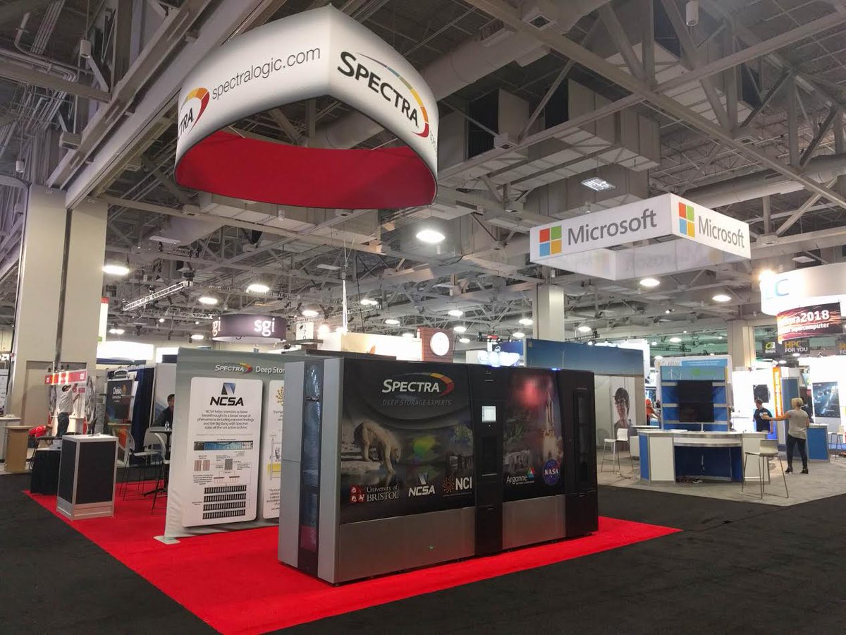 spectralogic's tweet image. #Spectra has several #DeepStorage products on display in our booth (#1401) at #SC16. Stop by &amp;amp; check them out! @Supercomputing #HPCMatters