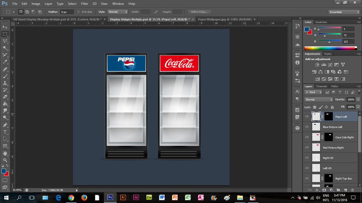 TheOneNOnlyNK's tweet photo. Product Display Vending Machines #GraphicDesign #Refigerator #Pepsi #CocaCola #RedBull #MountainDew #DisplayProduct https://t.co/kkdLraMPS8