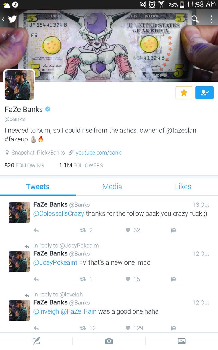 knightcrusader5's tweet photo. @Banks https://t.co/FeXhkB6qBA
