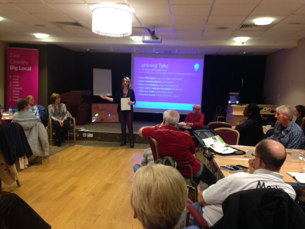 East_Coseley's tweet photo. Kate talking about isolation in the area not just with the older people but people on there own #eastcoseleybiglocal https://t.co/q2PslvDi7r