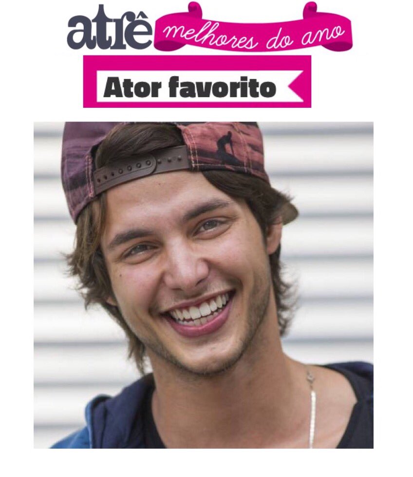 Todo mundo votando no <a href="/BrunoGuedes/">Bruno Guedes.</a> no Melhores do Ano da <a href="/atrevida/">Atrevida #BBB22</a>? Ele concorre como Ator Favorito! atrevida.uol.com.br/melhoresdoano/ <a href="/malhacaogshow/">Malhação</a>