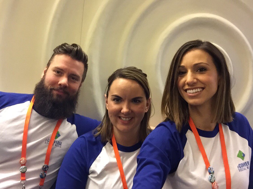 econversemedia's tweet image. So much fun at #HLSF16 #GroupHug16