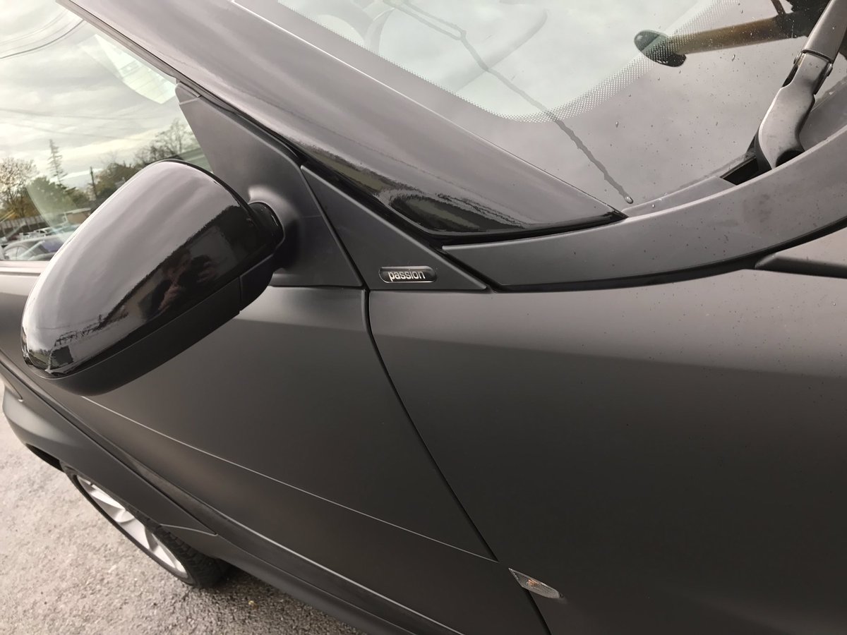 VenomWraps's tweet photo. "Smart" little wrap finished today in @3MWrapsUK @William_Smiths 1080 Matte Black and Gloss Black! #smartcar #wrap #matteblack https://t.co/DYIP5bUH6W
