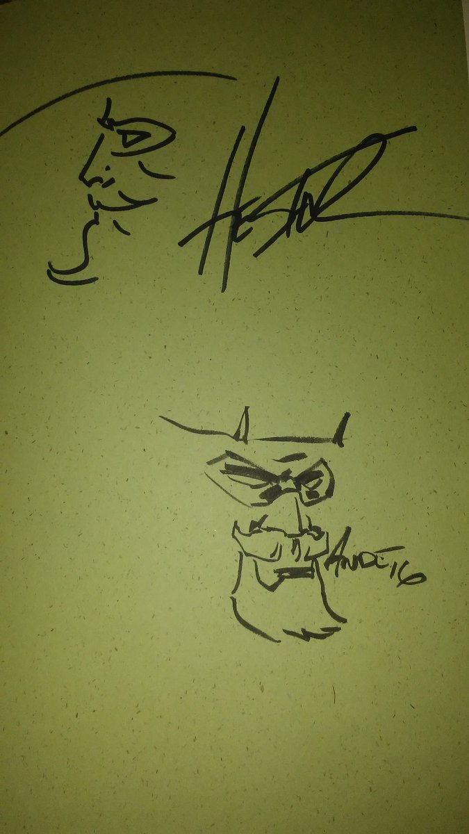 Webshooter23's tweet photo. Getting to meet @philhester and @andeparks was definitely the best part of the comic con! For sure going back next year! #SoundsofViolence https://t.co/cWWw0bQHna