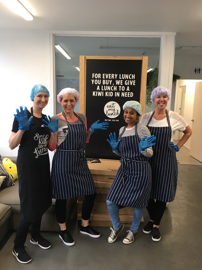 MJStenbeck's tweet photo. Talent Acquisition doing our bit for charity this morning @EatmylunchNz @FlyAirNZ @AirNZCareers https://t.co/qoQbE4p9aj