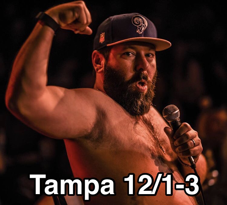 bert kreischer on Twitter "Hey Tampa I'm coming home 12/13 to the