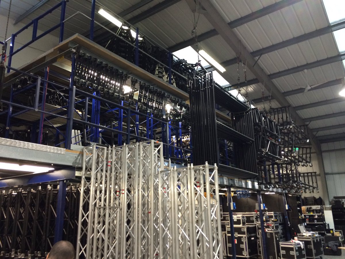 JustRigging's tweet photo. As a #LiteAlternative to hoists and loose rigging .... This week is all about truss inspections. 👍 https://t.co/i7EHLcJOuH
