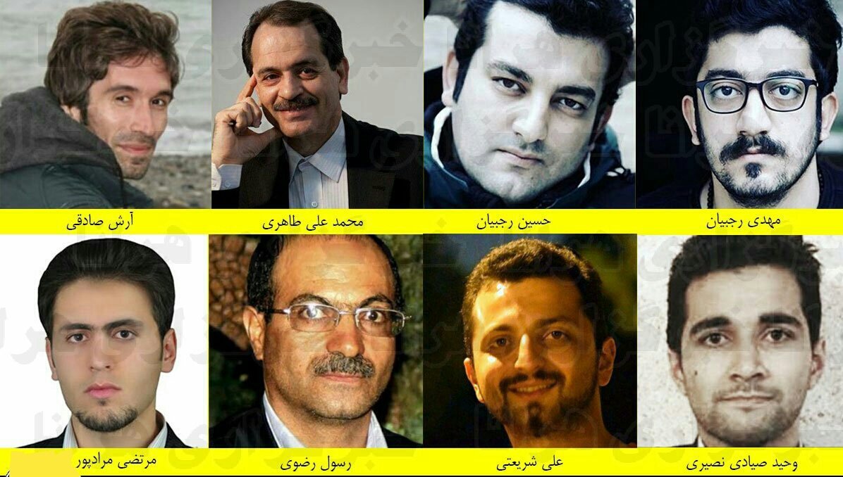 NickSotoudeh's tweet photo. محمدعلی طاهری
آرش صادقی
مهدی رجبیان
حسین رجبیان
وحیدصیادی
علی شریعتی
مرتضی مرادپور
رسول رضوی
صدای بی صدایان باشیم.
#Iran_HungrtStrike https://t.co/tkhVKcC8oS