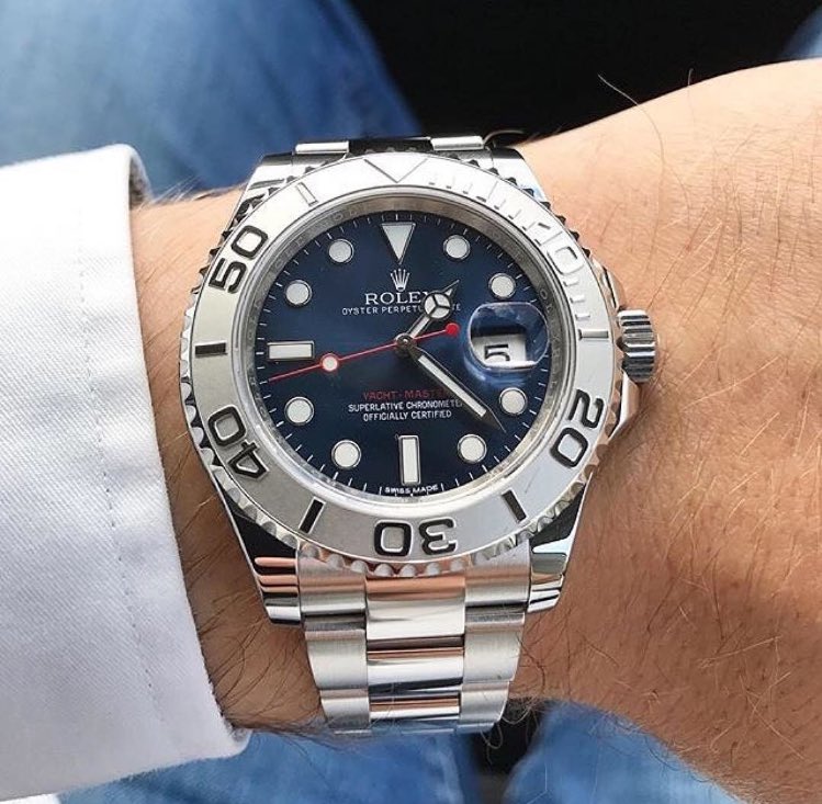 WatchFind's tweet photo. Rolex Yacht-Master
By: @horologicalrefugee 
#Rolex #Watches #Watchgeek #Wristgame #Wristshot #mensfashion #fashion #watchfind https://t.co/nCdpje5Yw2