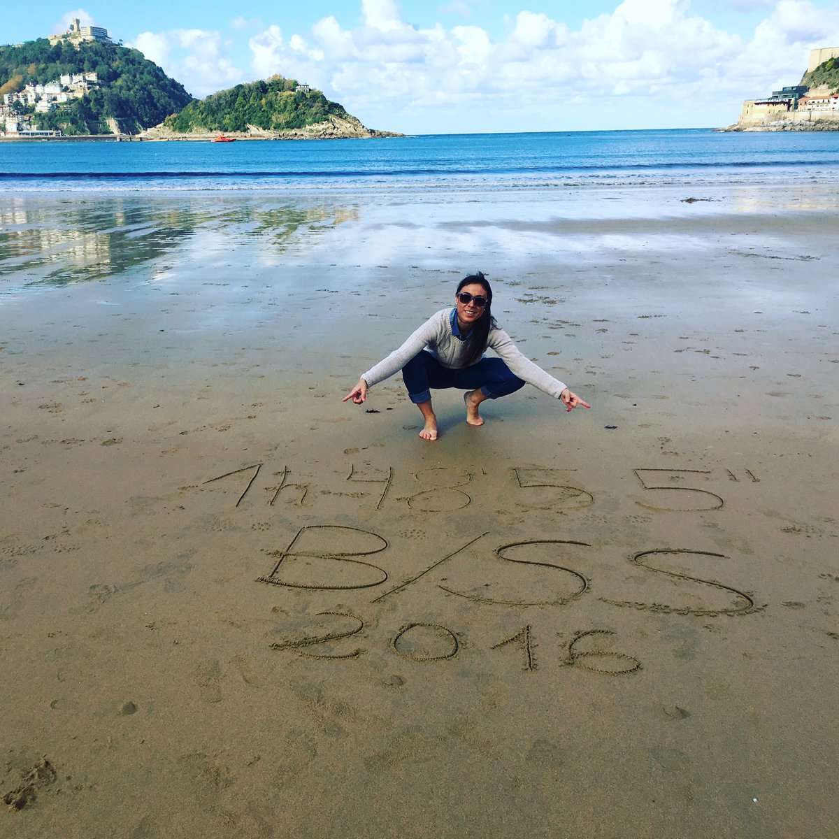 DeifCdosc's tweet photo. Fantástico fin de semana en Donosti, corriendo la gran Behobia!!! 1h48'55" #whyirunbehobiass @adidas_ES @BSS_Fortuna https://t.co/pJh6zlzhyP