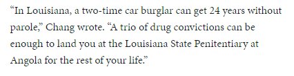 This should be a no-brainer for a populist and a penny-pincher #BeNobleFreeNoble @tebridges @DrugPolicyOrg #lasen thelensnola.org/2014/03/13/unu…