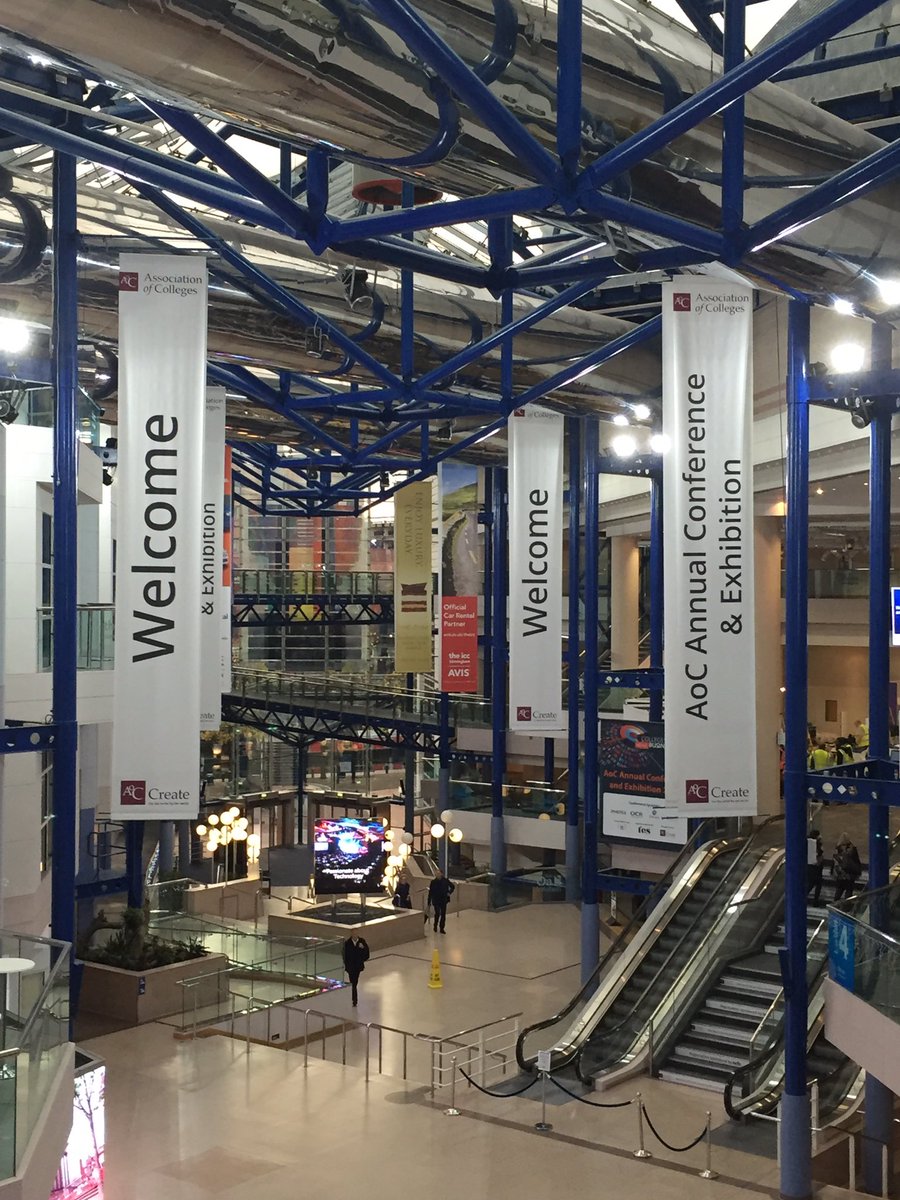 AoC_info's tweet image. Banners are up ready for annual conference #AoCConf