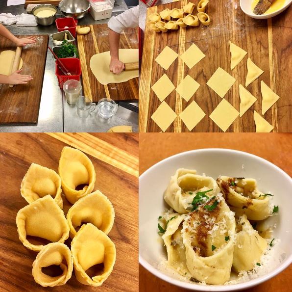 JOEYCareers's tweet photo. The #Apprentices at #JOEYEatonCentre hand make pasta with ricotta cheese, brown butter and sage. #TheWayWeCook #ChefLife https://t.co/ZnOvTbV9Ku