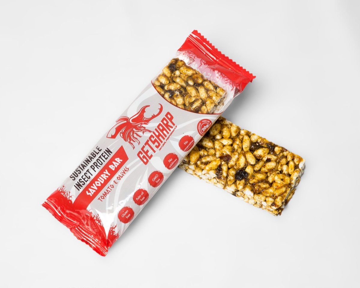 GetsharpFit's tweet photo. #TOP Naturelles, riches en protéines &amp; nutriments, les barres GetSharp sont arrivées ! 🏆 https://t.co/UYFELImfeR #naturalperformance #insect https://t.co/HeEAPfycgD