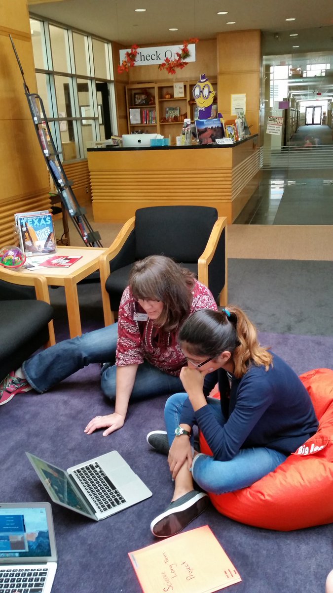 KayemLibrary's tweet photo. 6th grade science hard at work on long term projects @kinkaidschool @KinkaidMSSci https://t.co/KWfMMa80bt