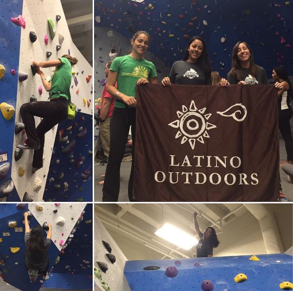 LatinoOutdoors's tweet photo. #mondaymotivation In & outdoors we get #climbing w. buds @accessfund, @rei & @nationalparkservice @ #RockProjectTour #DC By: Nydia, DC Coord https://t.co/h16e6xRlHj