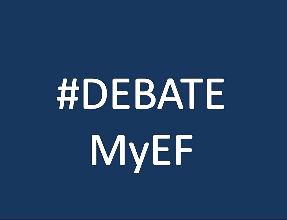DebateMyEF's tweet photo. Desde ayer iniciamos labores para llevar a buen termino el #DebateMyEF con candidatos a la rep. estudiantil ante el CSU 2016!! Aquí más info https://t.co/9VWWMnZon7