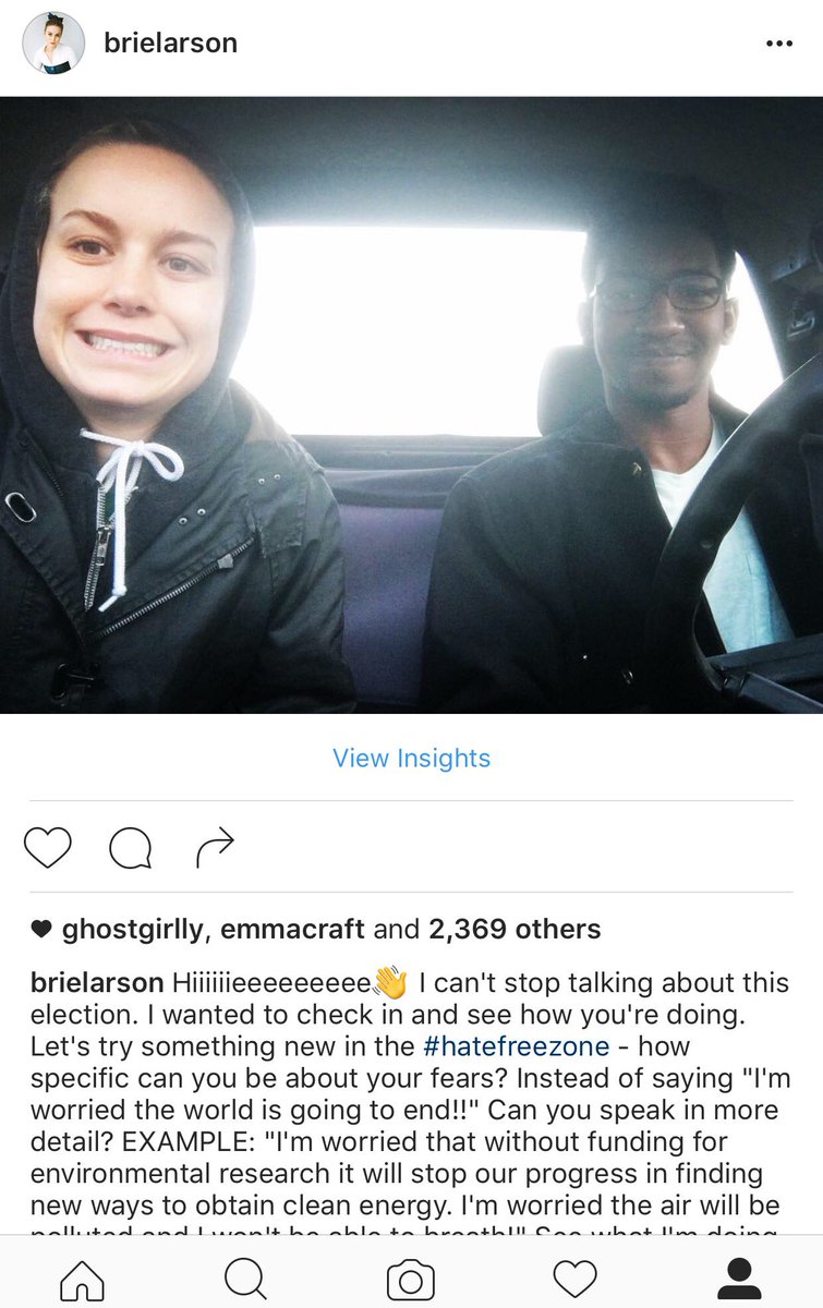 Brie Larson tweet media