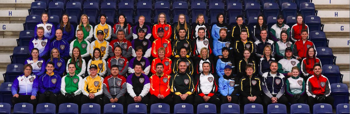 Group shot of the teams competing at the 2017 Canadian Mixed! Who are you cheering on? curling.ca/2017mixed/team… #CdnMixed2017