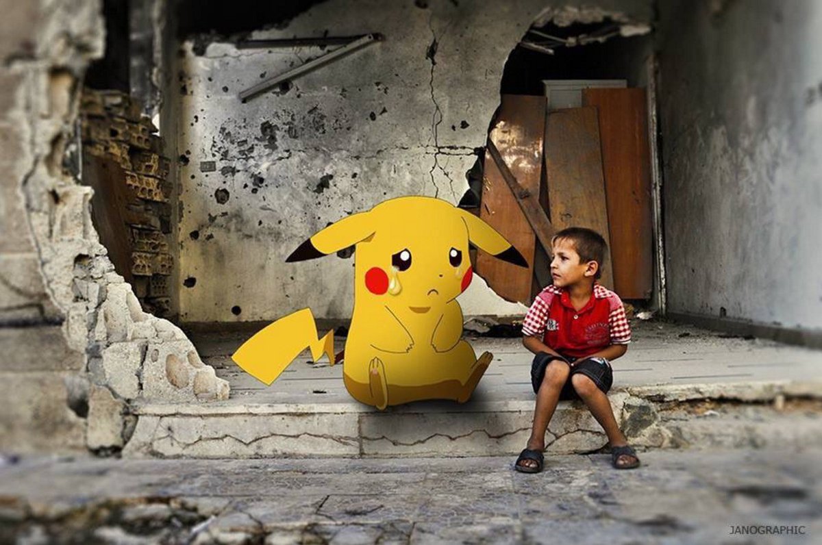 adv_2016's tweet photo. #Syrian activists are using the world's fascination with #PokemonGo to raise awareness. https://t.co/tD3492E12B https://t.co/yrqXrx1Ez8