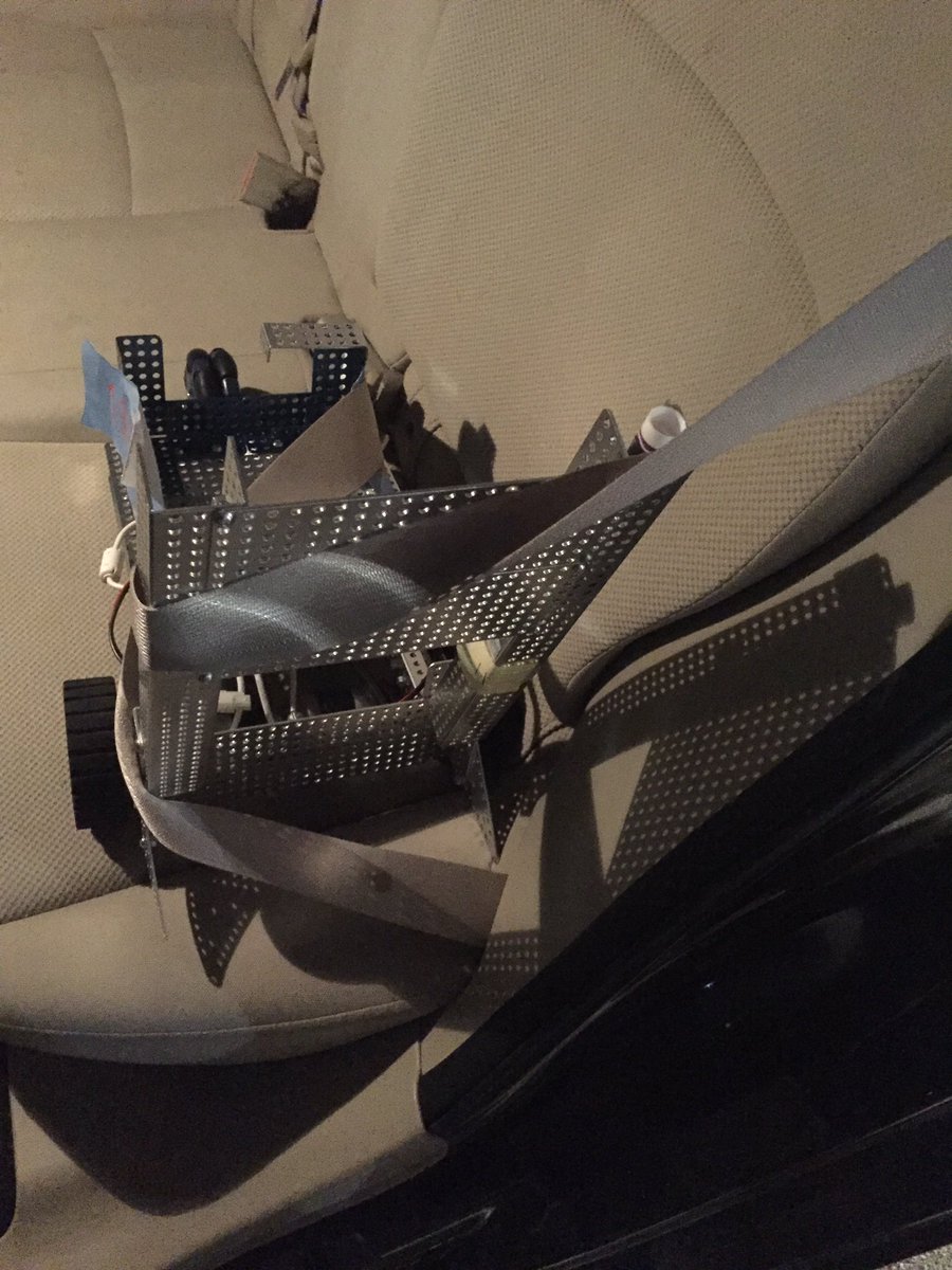 You know it's a good FTC meet when your robot glows up as the meet progresses #omgrobots