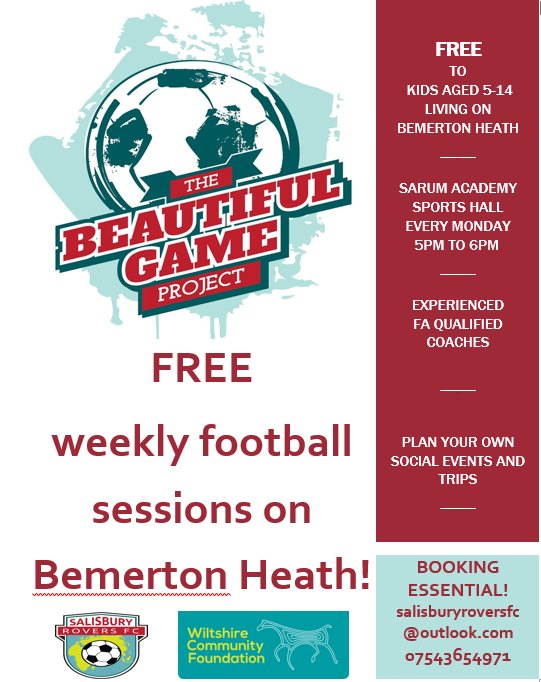TheBGameProject's tweet photo. We are now live on twitter and our first Bemerton Heath sessions start on Monday 21 November @SarumAcademy @BemertonHCentre https://t.co/KOx5aXYp7r