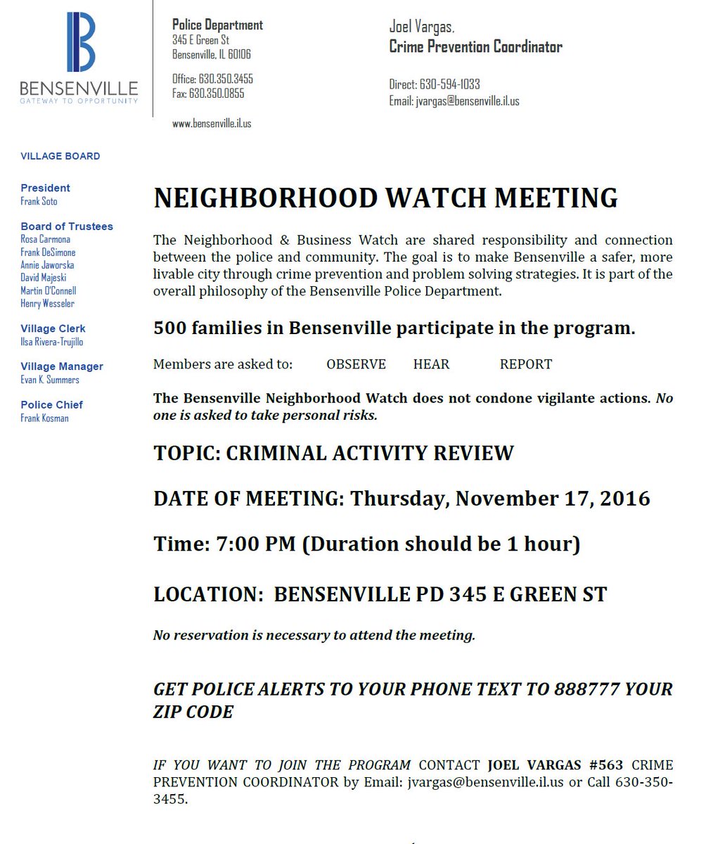 Bensenville, IL tweet media