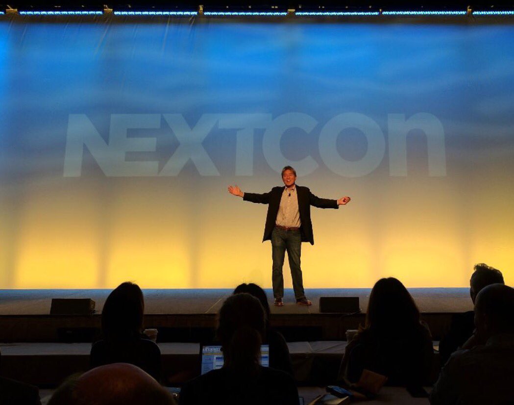 CathyBrown100's tweet photo. It's here! @nextcon16! What's next in business and innovation w/ @GuyKawasaki #nextcon16 https://t.co/KqbmWVuUpT