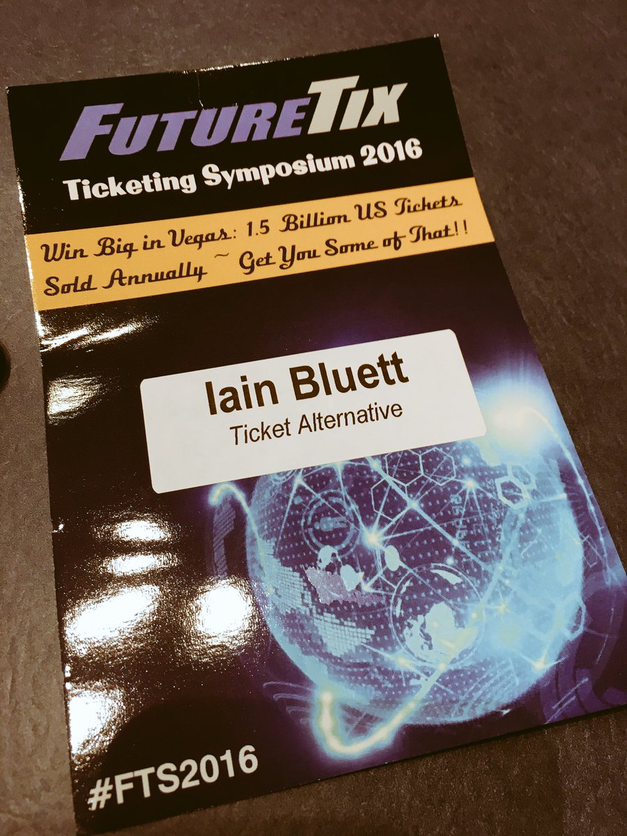 IainBluett's tweet photo. #FTS2016 @FutureTix https://t.co/Y0zcpHObEI