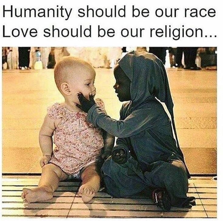 Love is going to heal the world