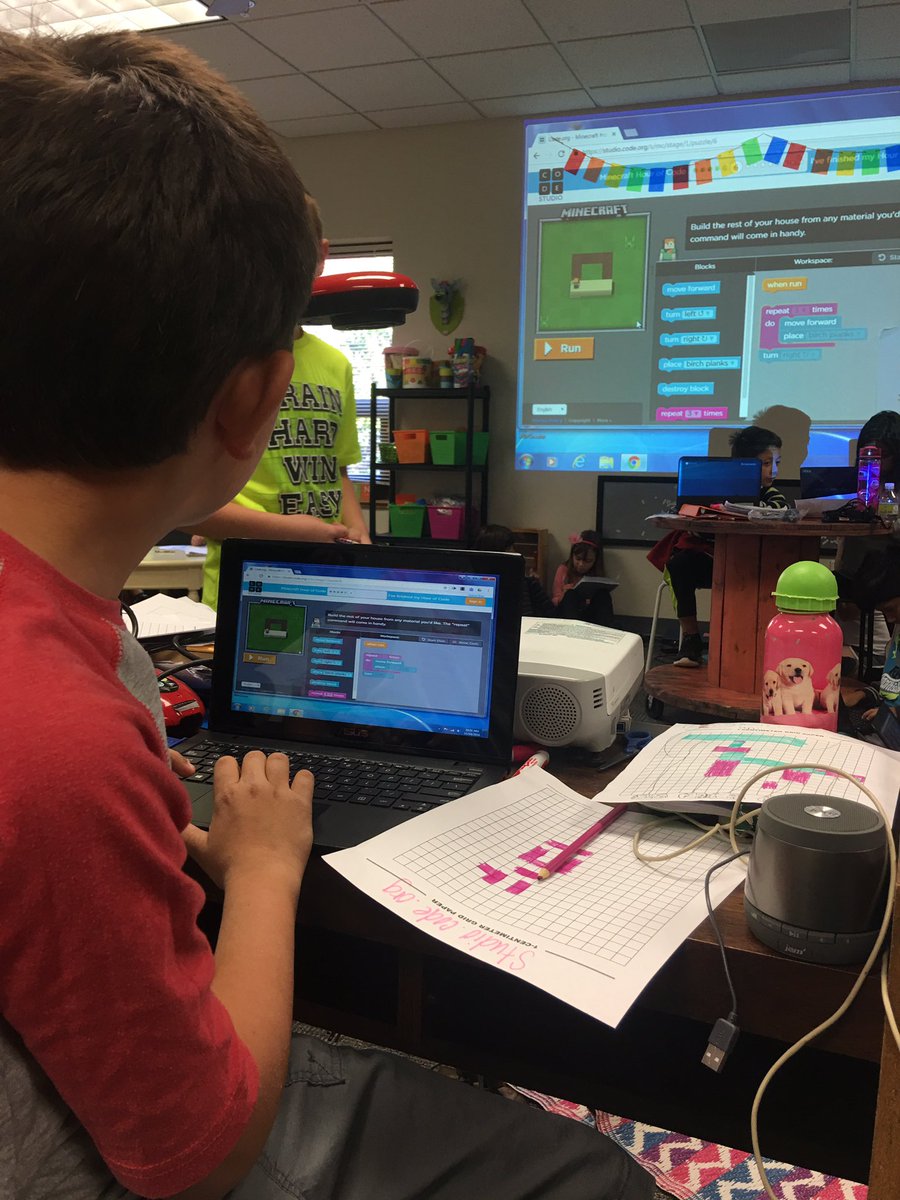 UnmaskedEd's tweet photo. What better way to learn area and perimeter than using @codeorg to graph our moves. @TheEdsaneT #RenegadeEdu #ChallengeMeEdu #whywisd https://t.co/gZkuPoo8bC