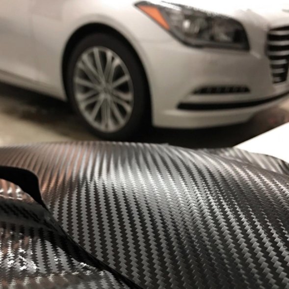orafolwraps's tweet photo. 975CA Black Carbon Fiber installation is goin' down at @TCTwraps! #wrapitwithORAFOL #TCTwraps #CarbonFiber https://t.co/FxZBYMxjzQ