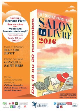 Ne manquez pas le salon du livre du Touquet de vendredi à Dimanche 😊

Do ont miss the Brook fair in le Touquet to Friday at Sunday 😊