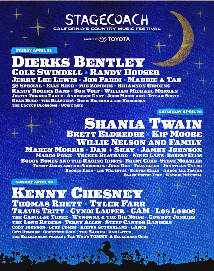 tiffanyc33's tweet photo. Stagecoach line up this year>>> 
I neeeeed to go 😍🙌🏼 https://t.co/UnuUnNWk5U