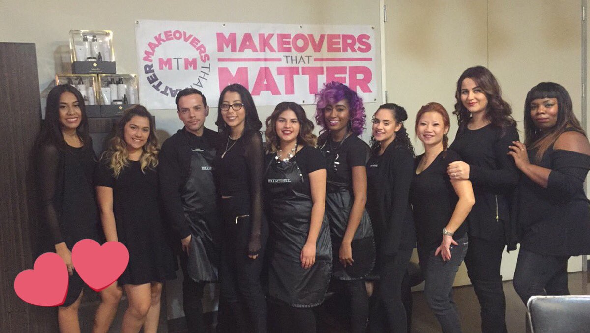 PaulMitchellUS's tweet photo. Our Future Professionals are ready to make someone's day. #MakeoversThatMatter https://t.co/Al4FbaSOJp