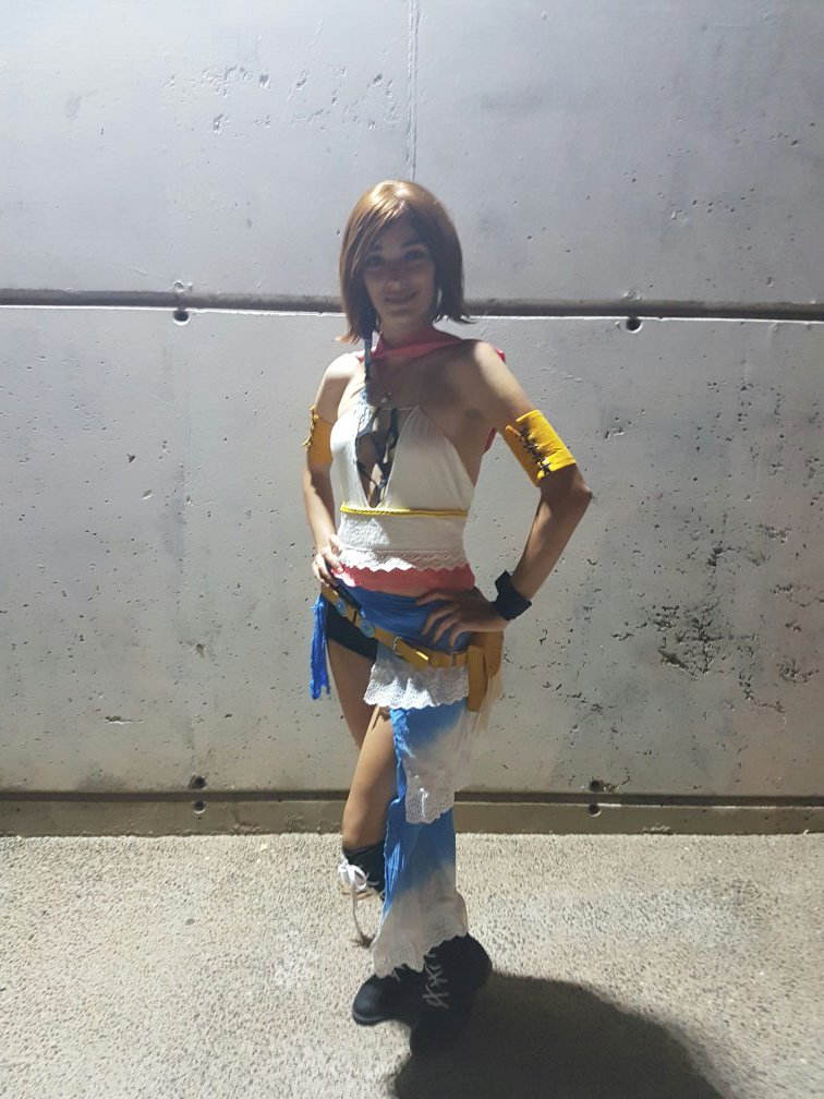Nazautf's tweet photo. Yuna Gunner! @DarkMoonCosplay #FinalFantasyX #Yuna #Cosplay #tlpworld #TLPWeekendCandelaria #TLP https://t.co/PVGbaNvtMD