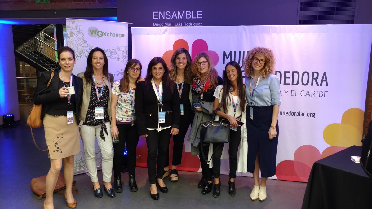 sylchebi's tweet photo. Delegación de Uruguay en @WeXchange @eliamarelle @Sniadower @m_chilibroste @monicchiz @margotferre @GabyPoplavski @fominbid https://t.co/Zp4nRy1gZs