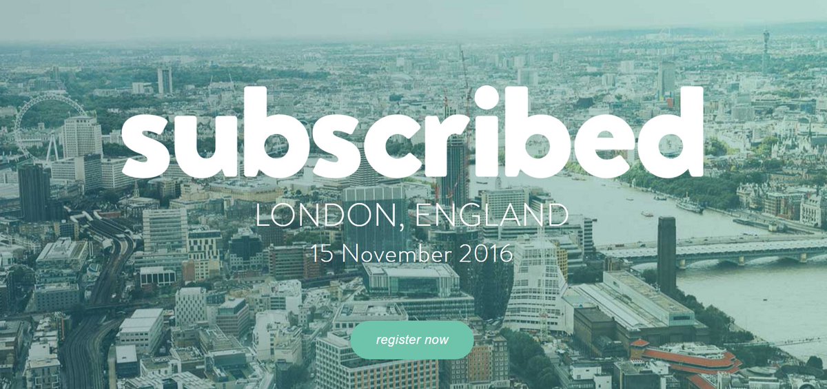 Zuora's tweet photo. Subscribed London tomorrow! Register now for inspirational local stories &amp; speakers @ZuoraEMEA #Subscribed2016 https://t.co/FThJSqfbrV https://t.co/tPCH9QNCsK